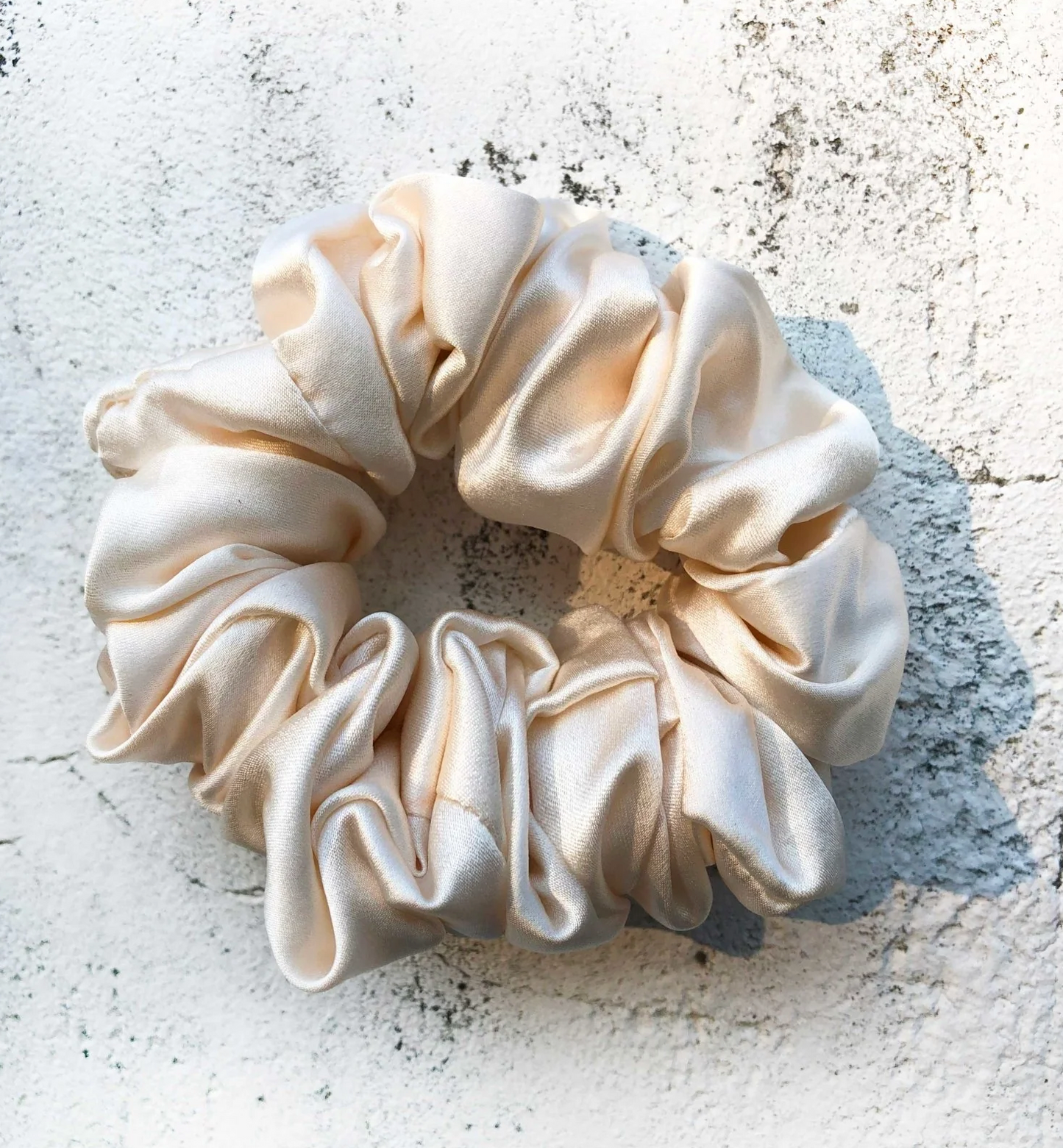The 4 Hair Scrunchies Combo.! Pure Mulberry Silk Hair Scrunchie * 90 Color Options