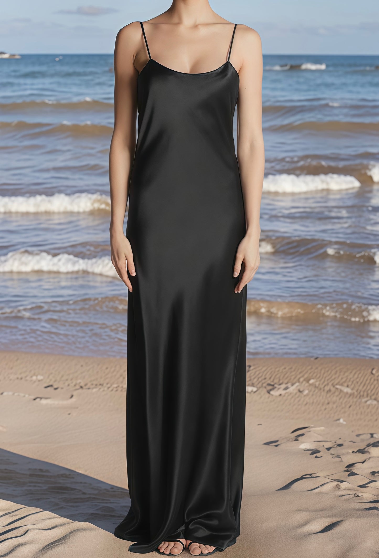 Aline Mulberry Silk Gown