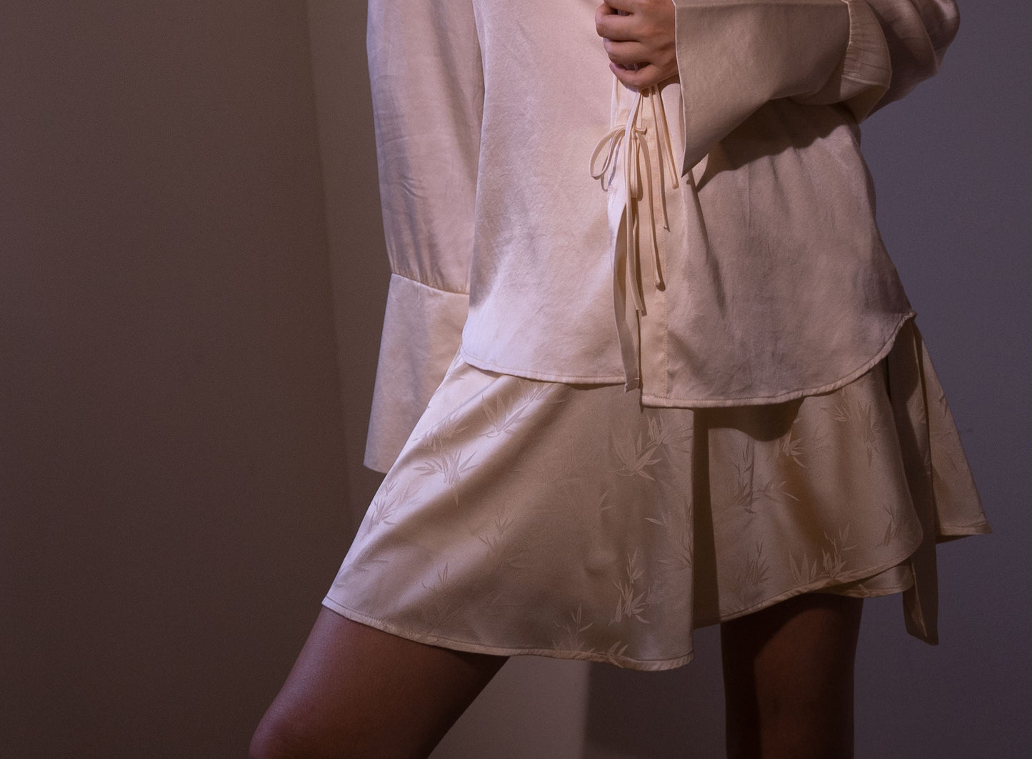 100% Mulberry Silk Ballerina Wrap Skirt