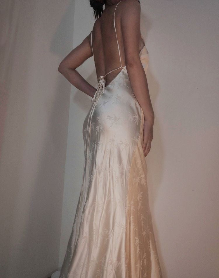 SAMPLE SALE * Bamboo Jacquard Gown
