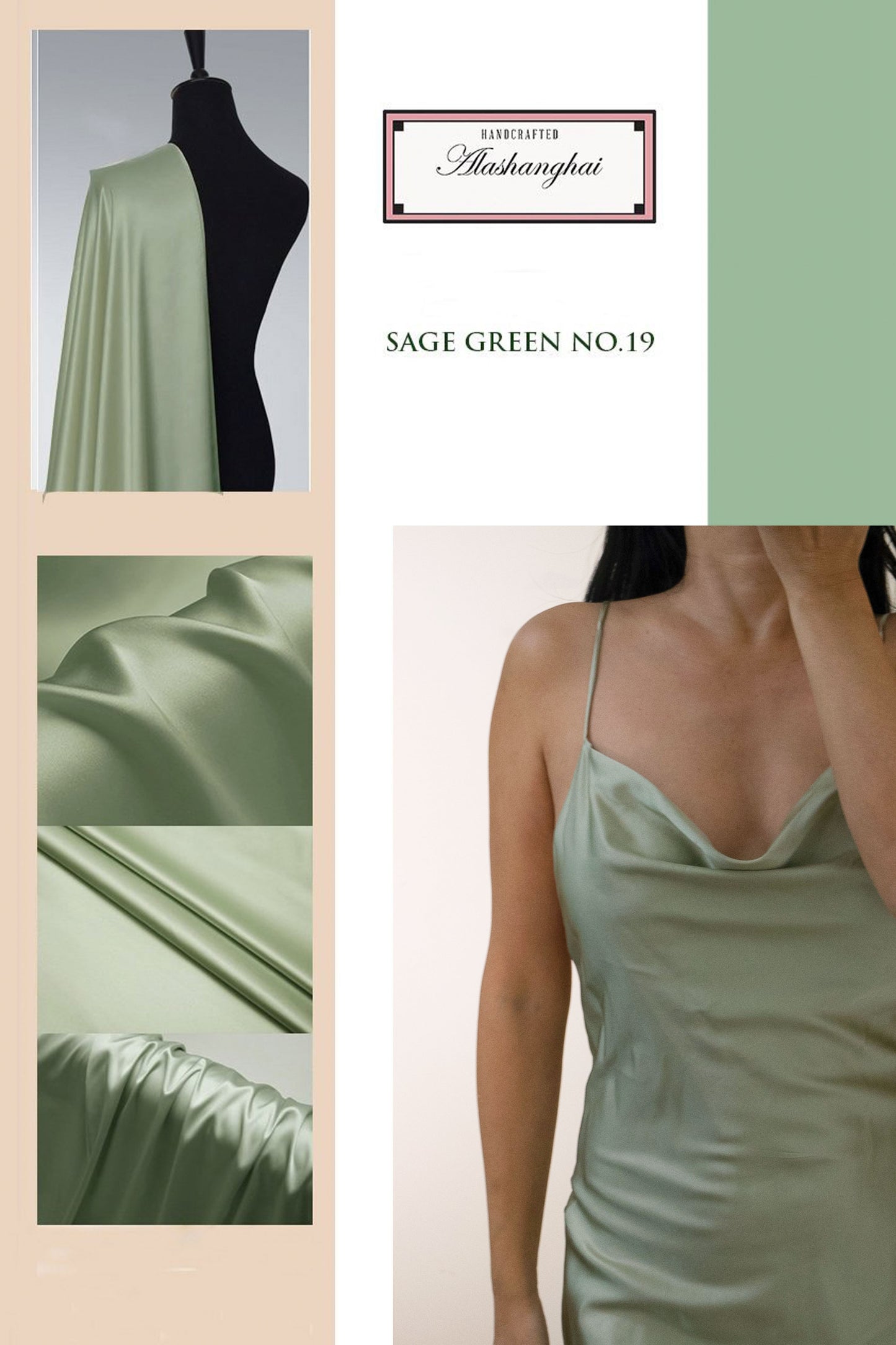Crystal Mulberry Silk Gown