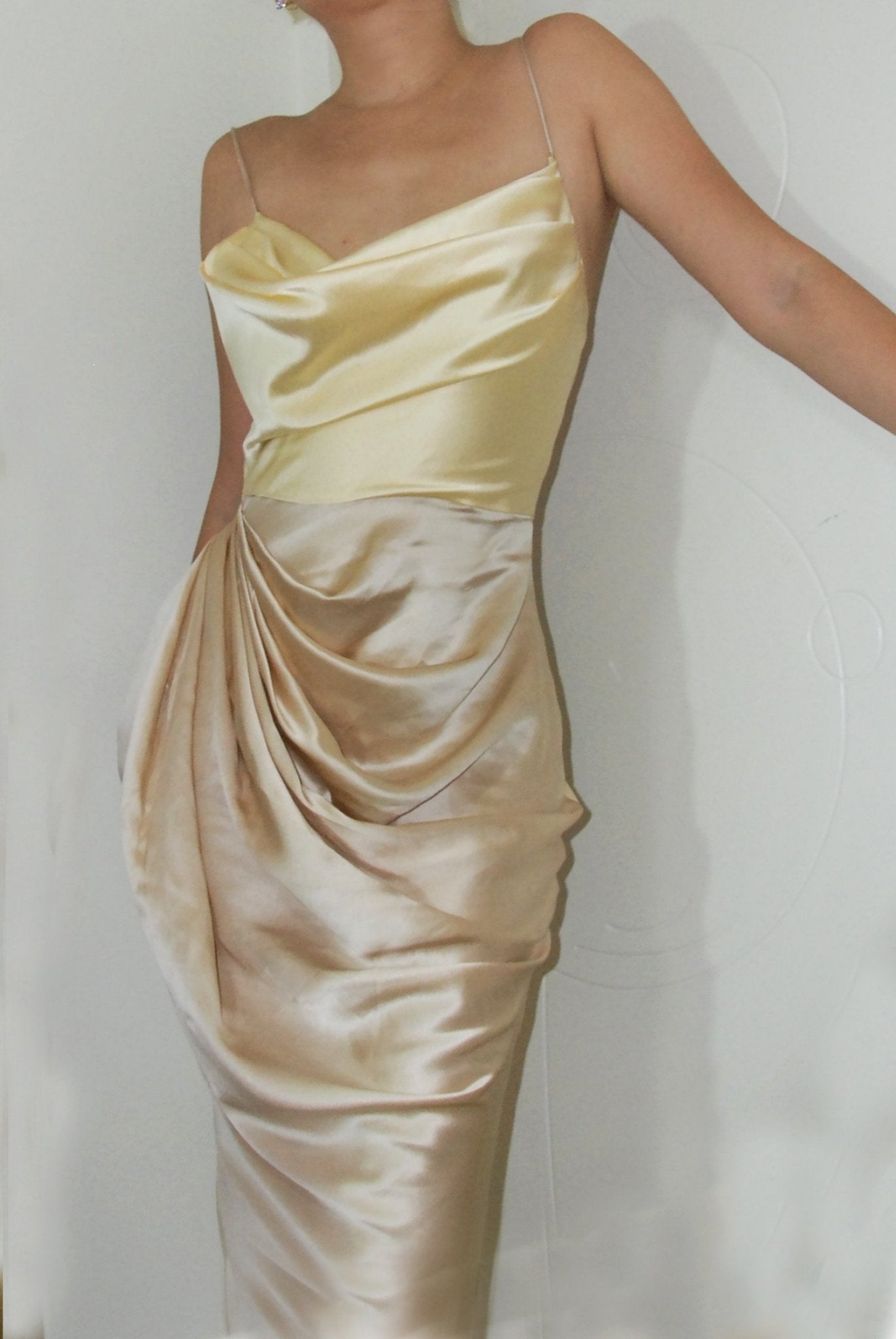 Agate Mulberry Silk Dress Gown - Studio Alashanghai Silk