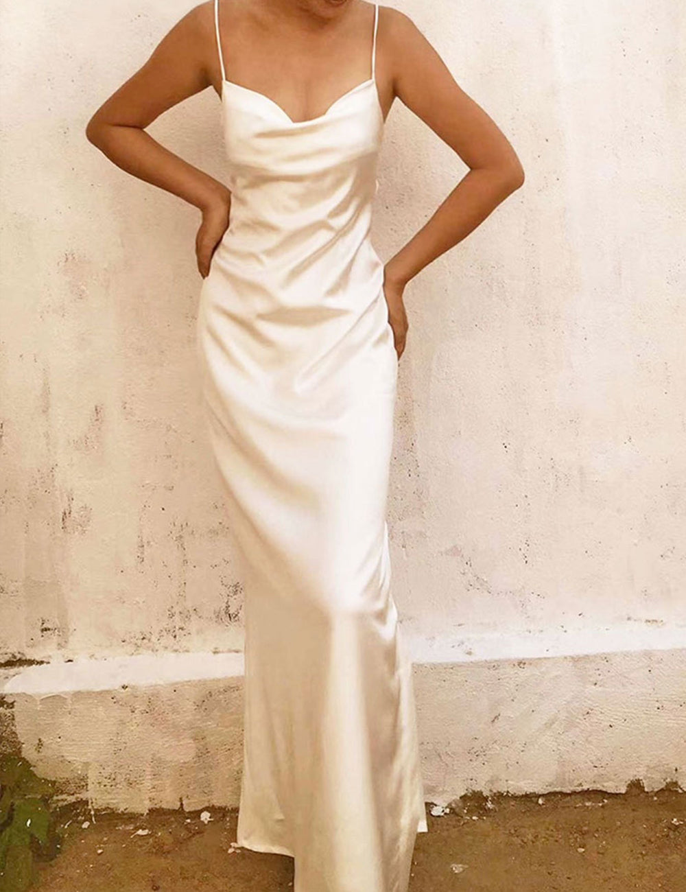 Crystal Mulberry Silk Gown Crystal Mulberry Silk Gown