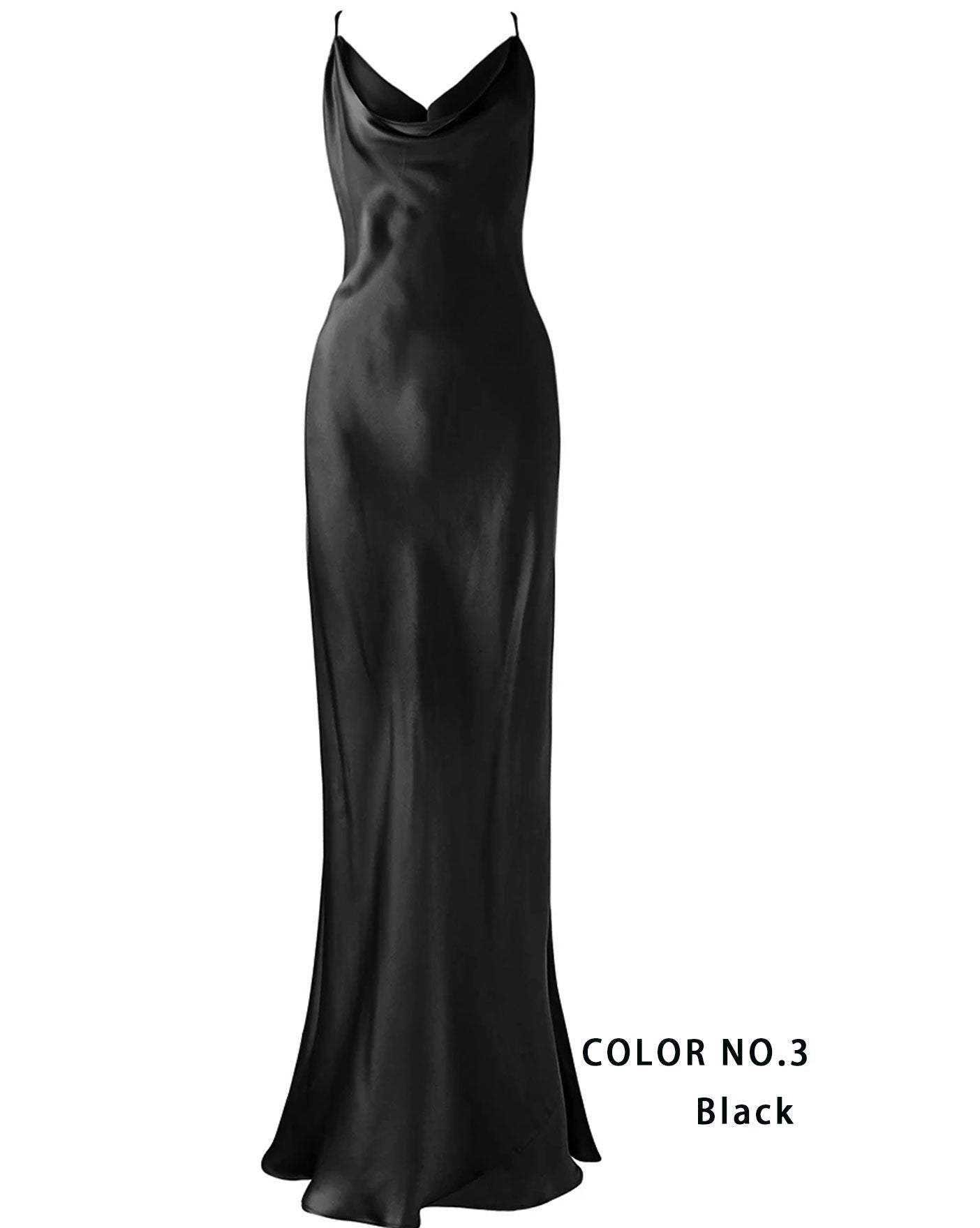 Crystal Mulberry Silk Dress Gown - Studio Alashanghai Silk