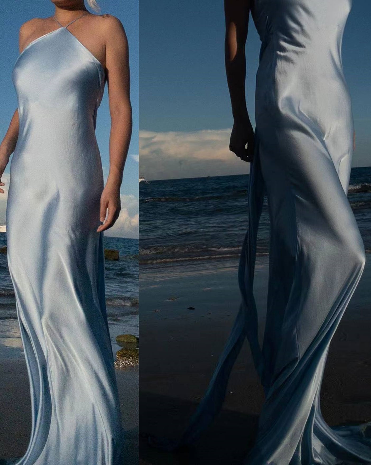 Grace Silk Gown * 90 Colors Option - Studio Alashanghai Silk