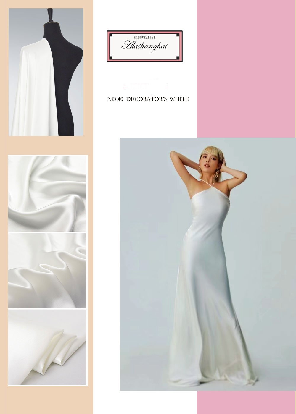 Grace Silk Gown * 90 Colors Option - Studio Alashanghai Silk