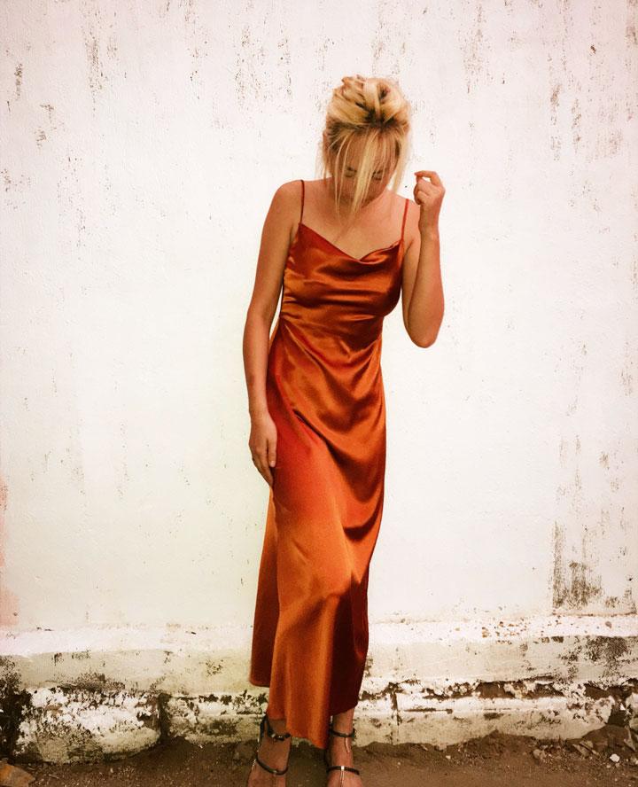 Zen Mulberry Silk Slip Dress * 90 Colors Options - Studio Alashanghai Silk