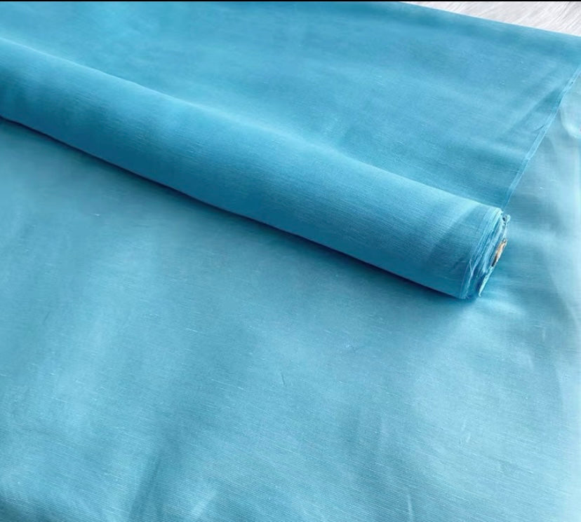 Custom linen shirt dress