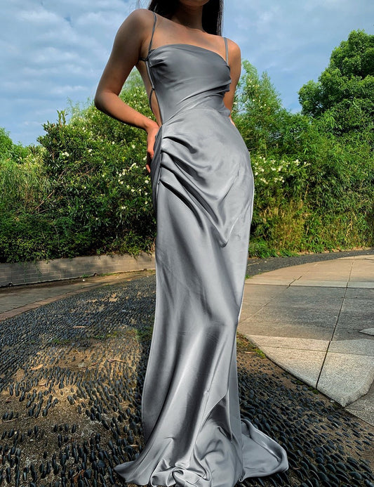 100% Mulberry Silk Saara Dress Gown - Studio Alashanghai Silk
