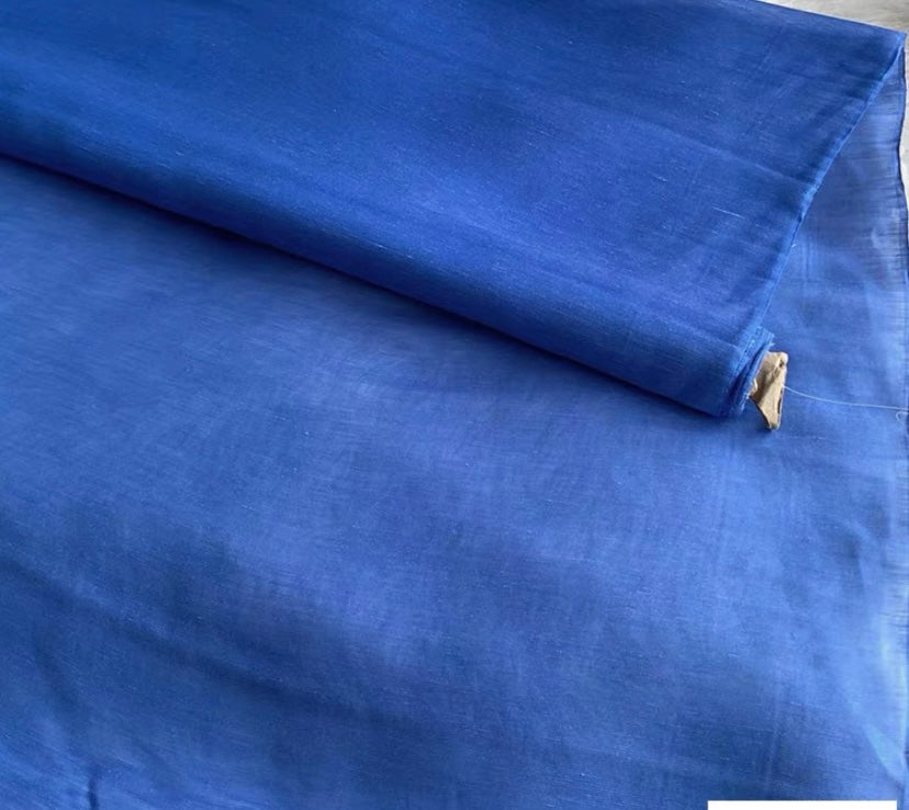 Custom linen shirt dress