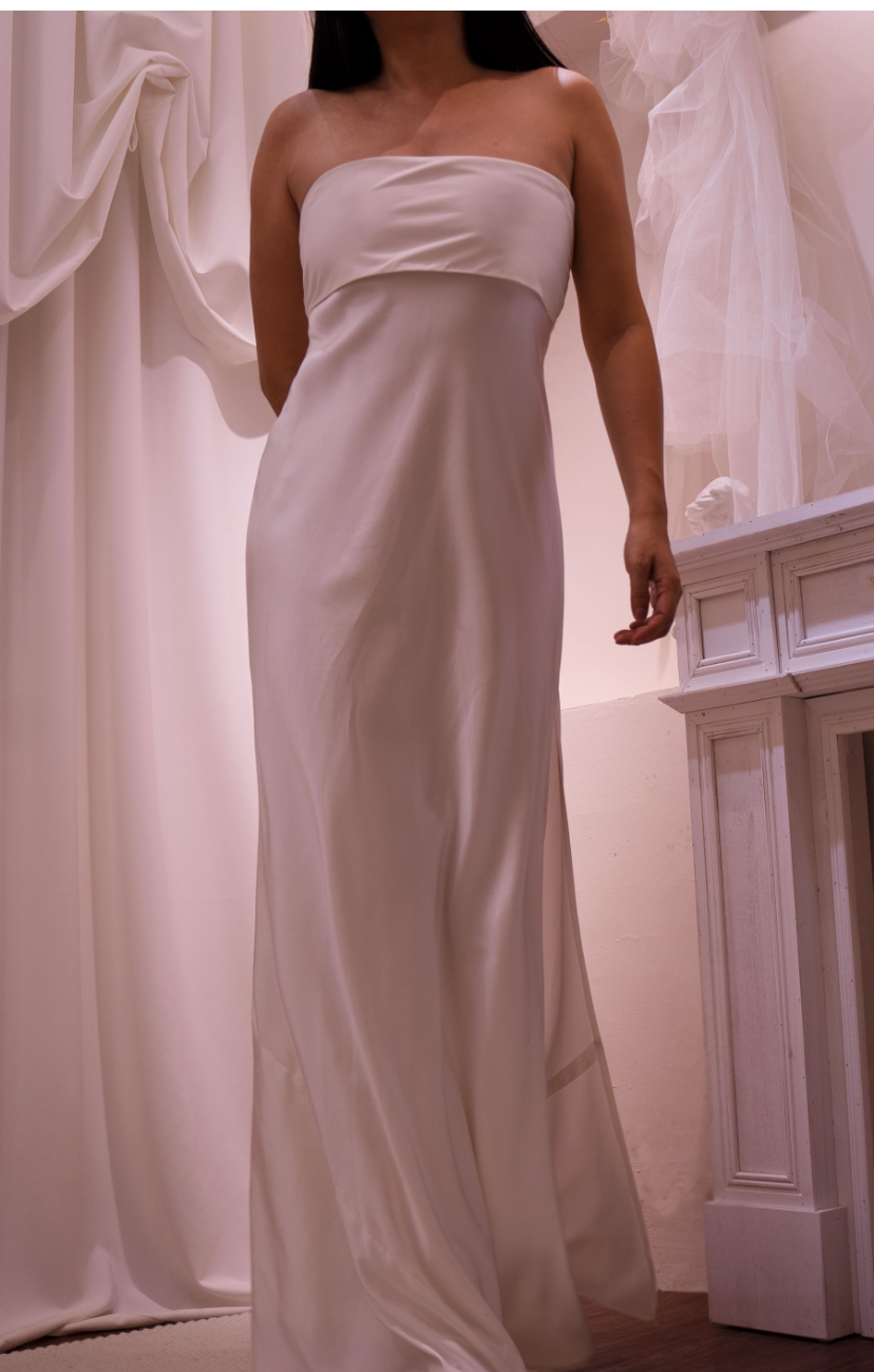 SAMPLE SALE • Mulberry Silk Dress