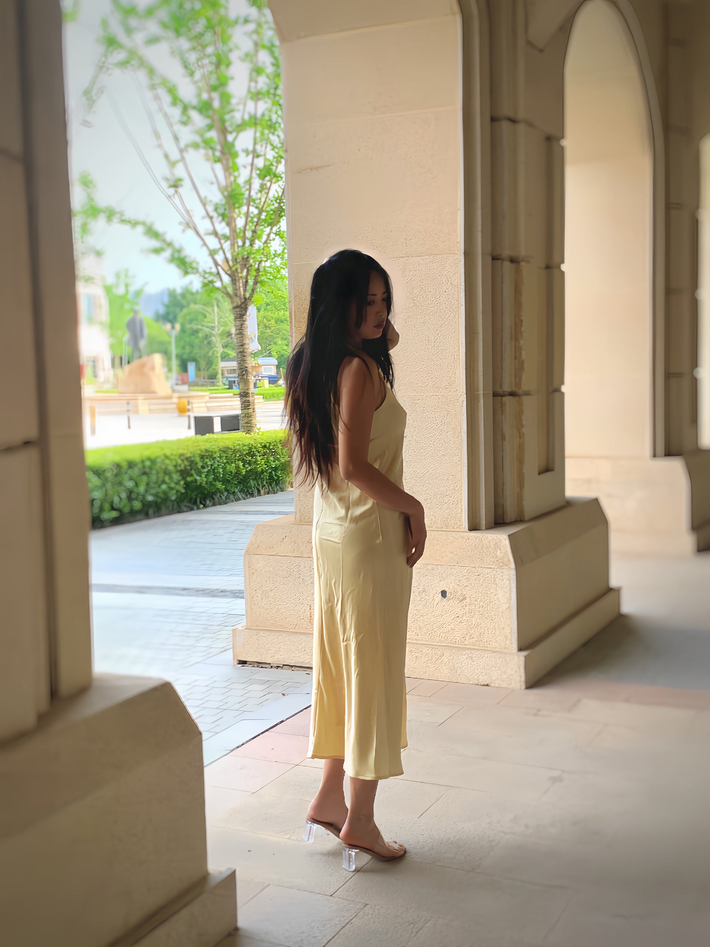 100% Mulberry Silk Caite Dress