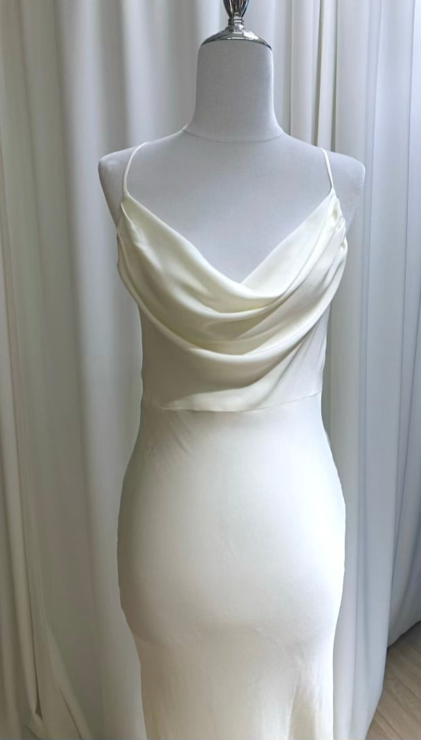 Custom Silk Gown