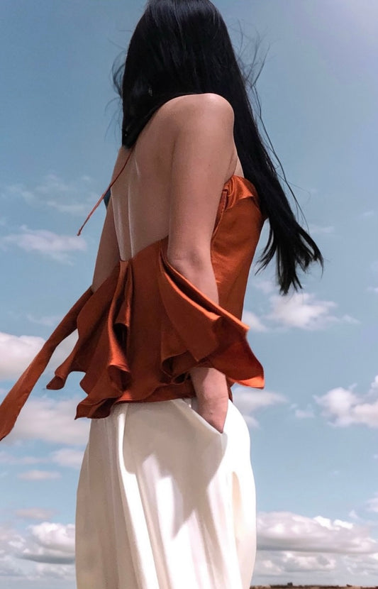 Mulberry Silk Chemise Bonnie Top