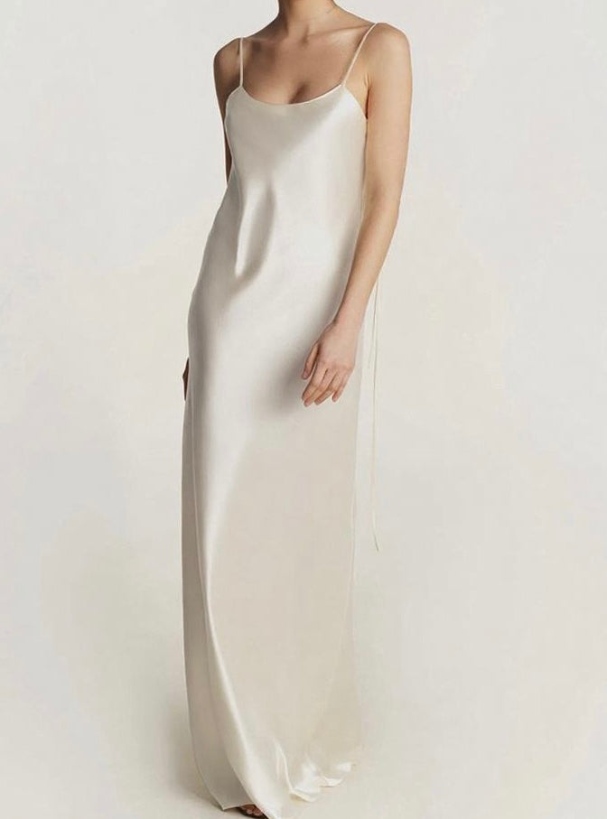 Aline Mulberry Silk Gown
