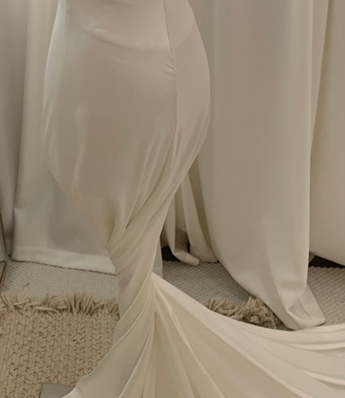 Custom bridal dress