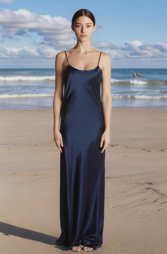 Aline Mulberry Silk Gown