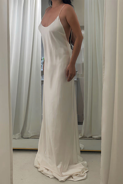 Mulberry Silk 2-layered Bridal Gown