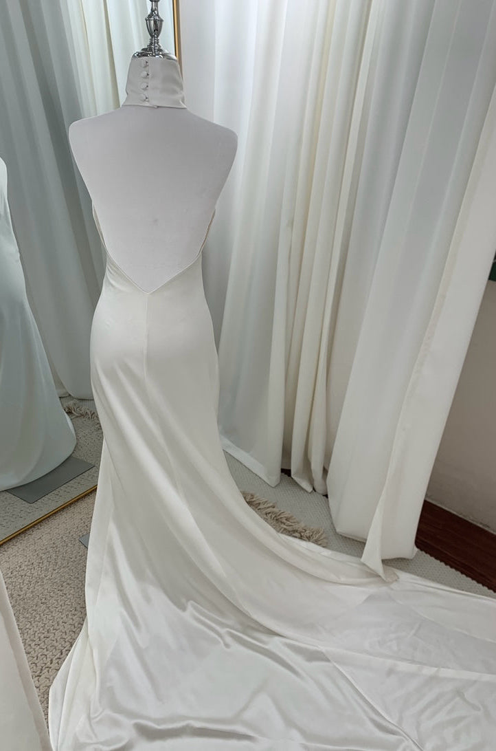Custom bridal dress