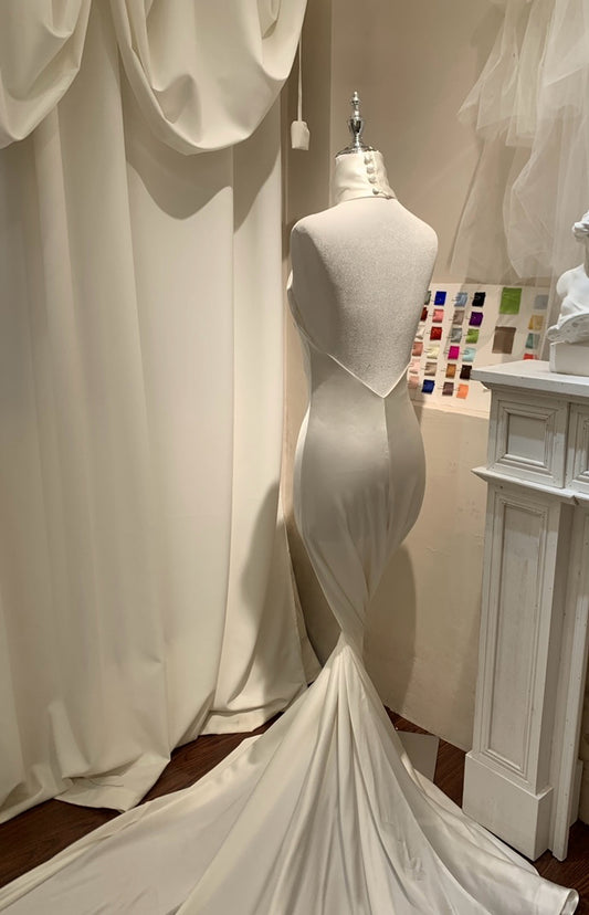 Custom bridal dress