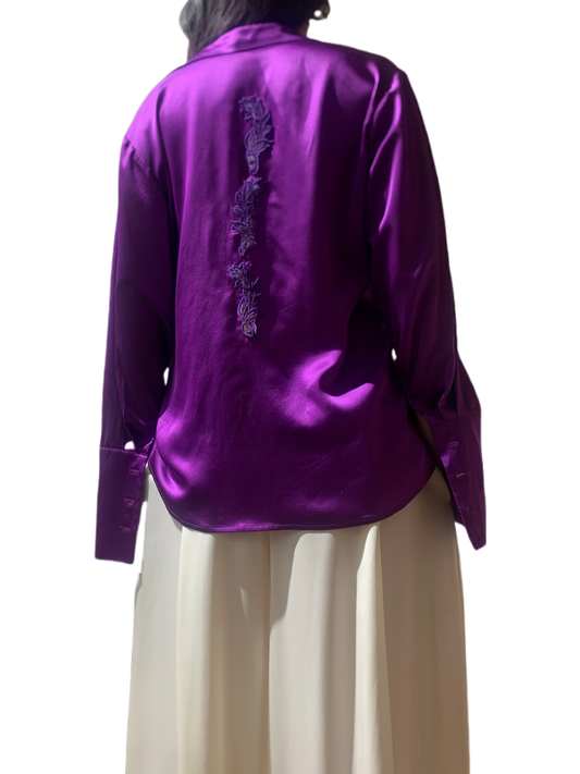 SAMPLE SALE •Purple blouse