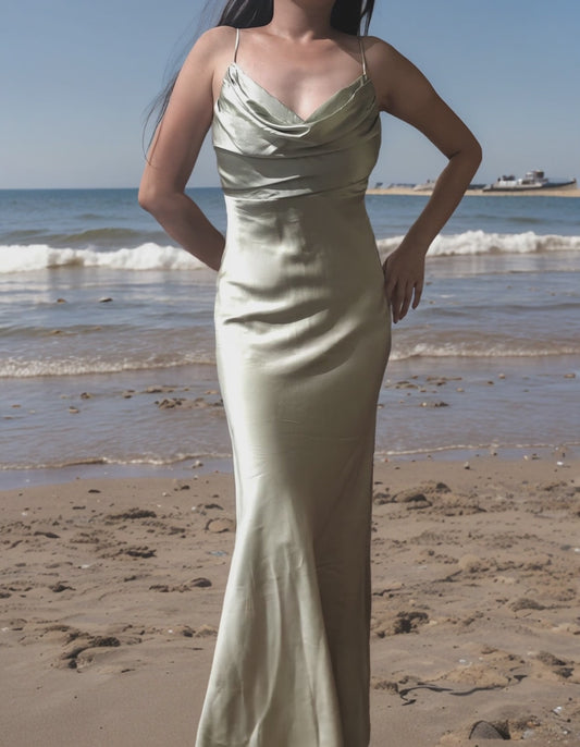 Crynon Mulberry Silk Gown