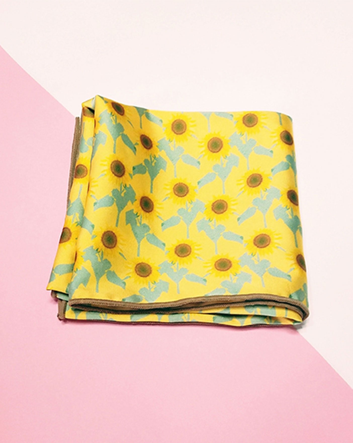 Daisy Satin Scarf - Studio Alashanghai Silk