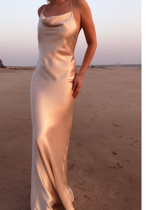 Etta Oraganic Triacetate Silk Dress - Studio Alashanghai Silk