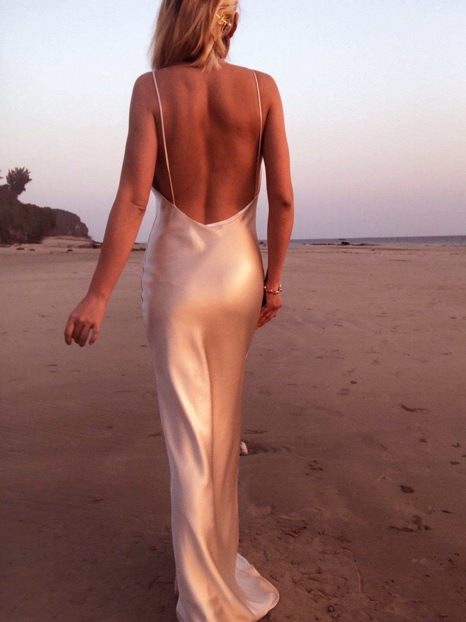 Etta Oraganic Triacetate Silk Dress - Studio Alashanghai Silk