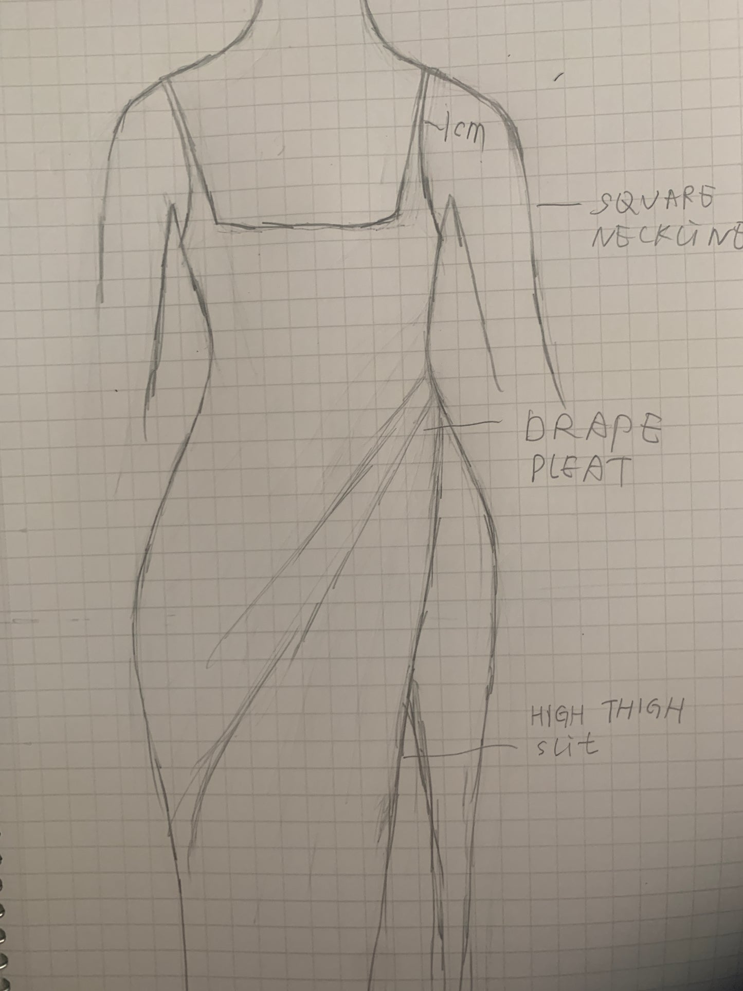 Custom dress for Kristina