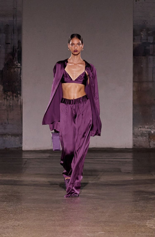 Custom purple pants