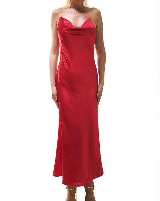 Jayee Mulberry Silk Slip Dress - Studio Alashanghai Silk