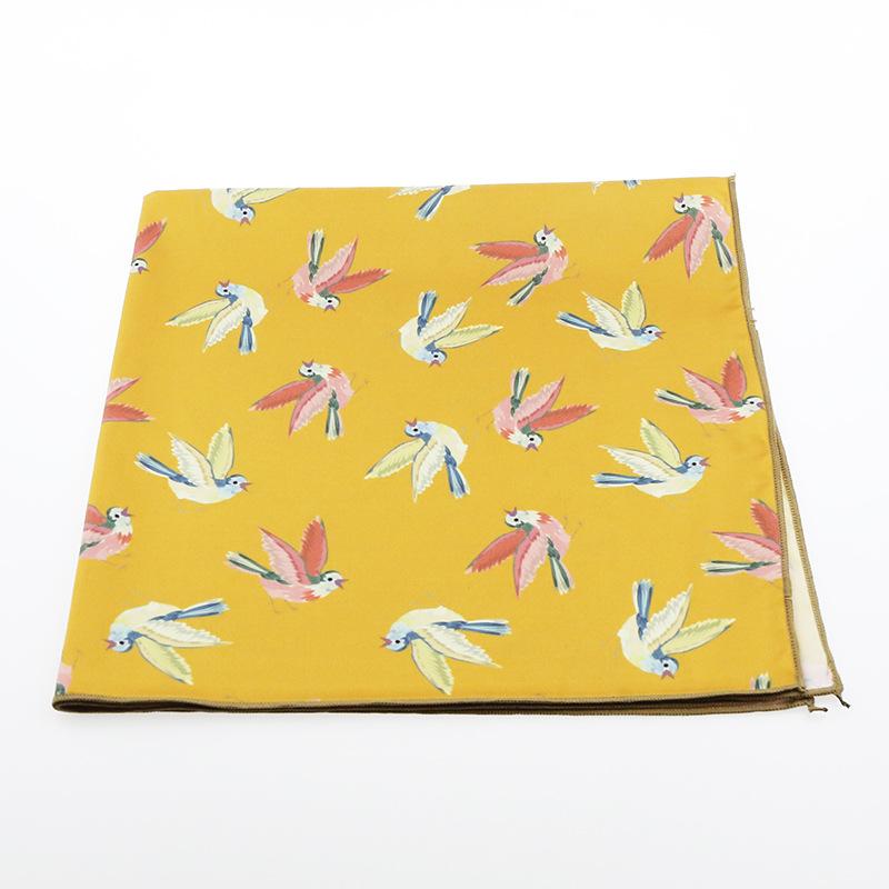 Lilttle Bird Satin Scarf - Studio Alashanghai Silk