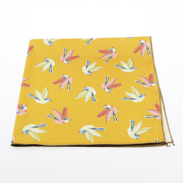 Lilttle Bird Satin Scarf - Studio Alashanghai Silk